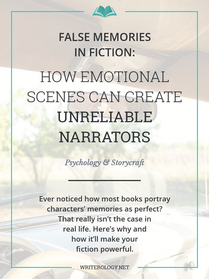 Ever noticed how books portray memories as perfect? That isn’t so in real life. Make your fiction more realistic and interesting with an unreliable narrator. | Writerology.net