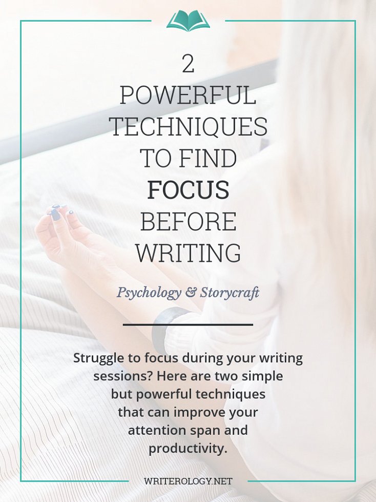 Do you struggle to focus during your writing sessions? Here are two techniques you can try to improve your attention span and increase your productivity. | Writerology.net