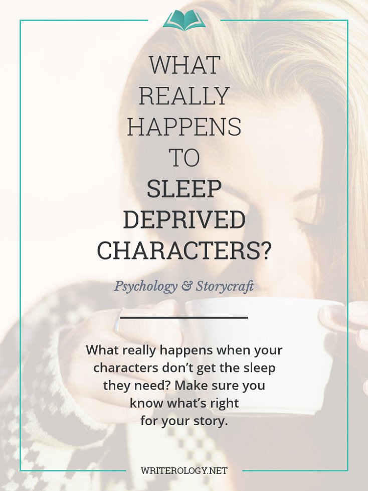 What really happens when our characters don't get the sleep they need? Find out the physiological and psychological effects of sleep deprivation in this week's post. | Writerology.net